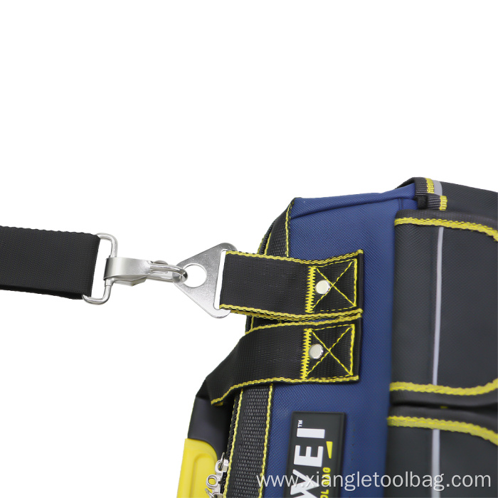 Durable Zippered Electrician Tool Bag Pockets for Men